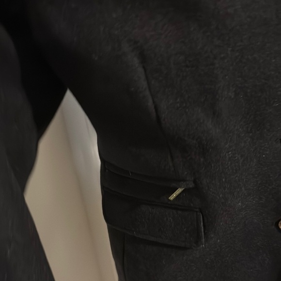 Michael Kors Black Wool Coat - Picture 3 of 15